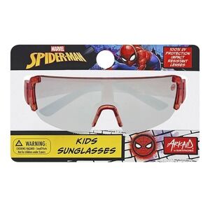 Marvel Spider-Man Kids Sunglasses Arkaid Sun-Staches Red Shield Mirror Lenses